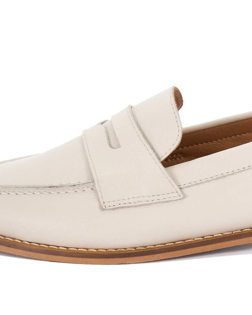 Dune White Slipper Ginelli