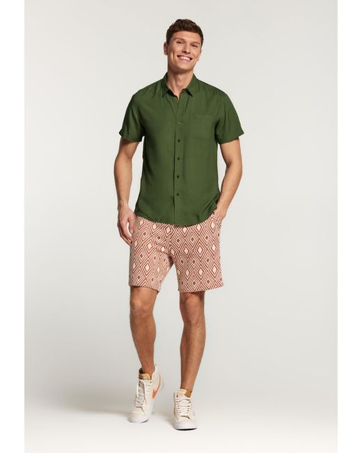 Shiwi Hemd Ethan in Green für Herren