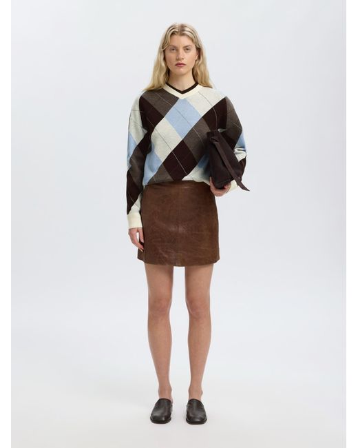 SELECTED Natural Pullover Slwthea