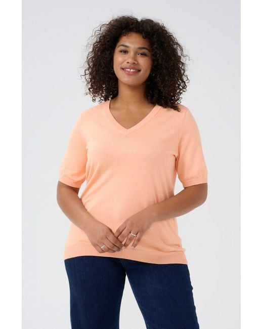 Kaffe Pink Pullover Lizzy