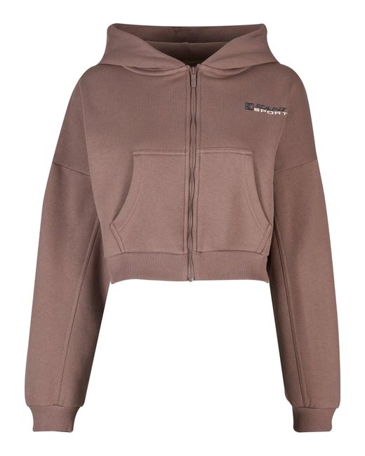 Karlkani Brown Sweatjacke