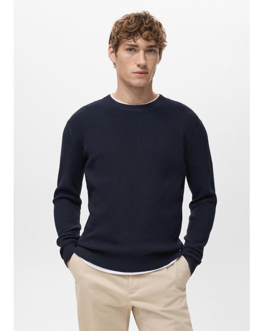 Mango Pullover Antigua in Blue für Herren