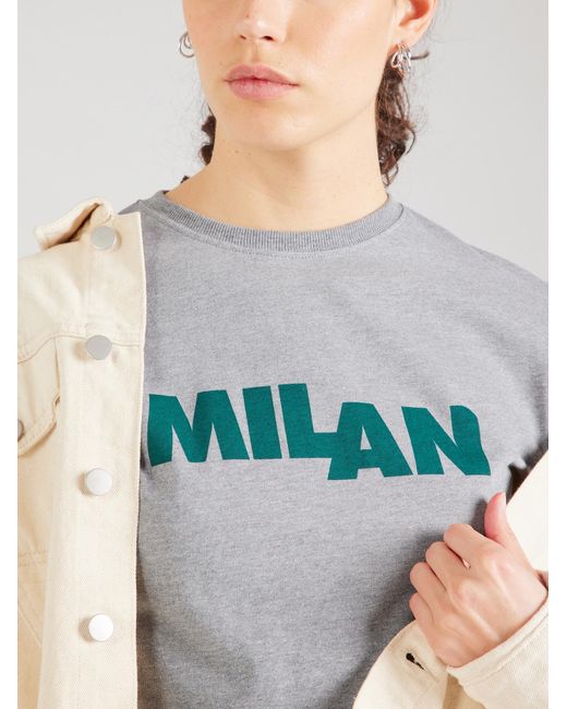 TOPSHOP Gray – kastiges t-shirt