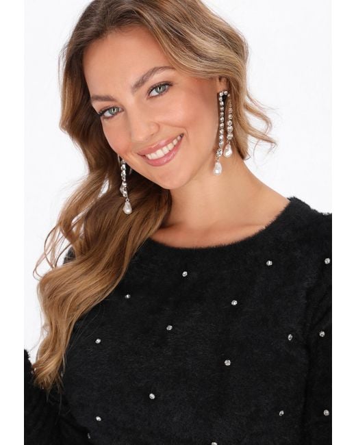 faina Black Pullover