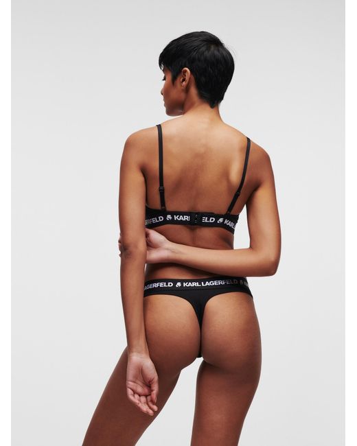Karl Lagerfeld Black String