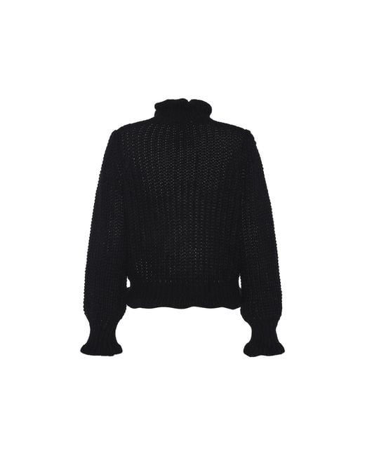 faina Black Pullover