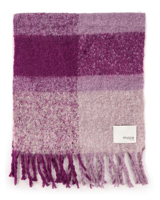 Maze Purple Schal