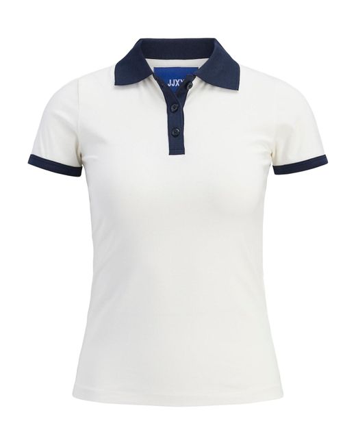 JJXX White Poloshirt Jxgigi