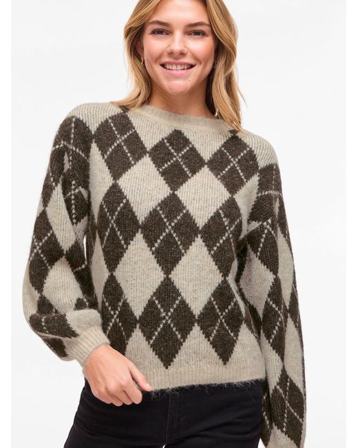 Vila Metallic Pullover Vikarley