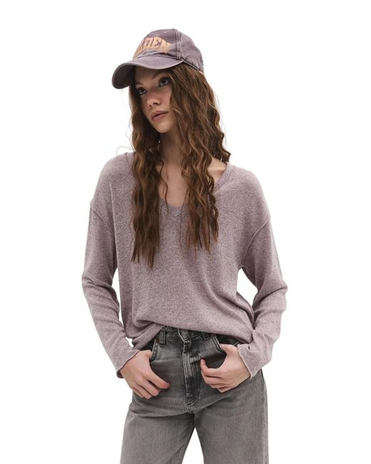 No Matter What Purple Pullover