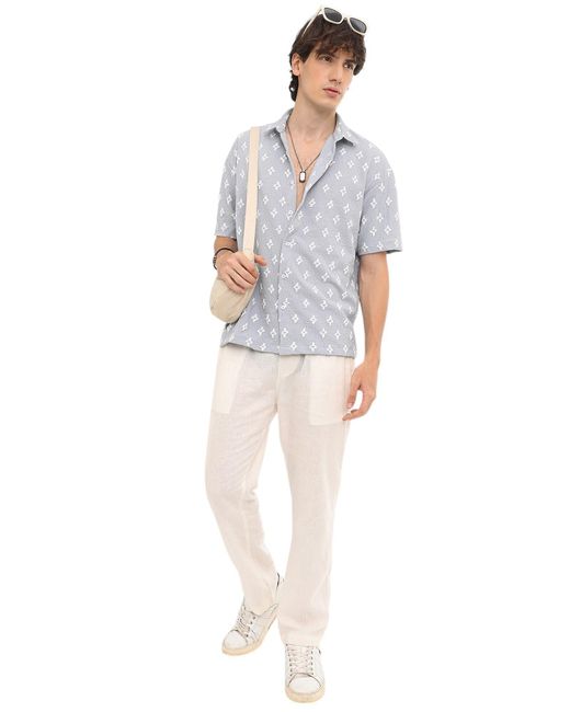 Campus Sutra Hemd Tori in Blue für Herren