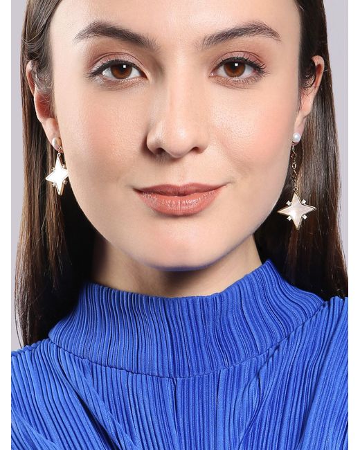 MSH White Ohrringe Iman