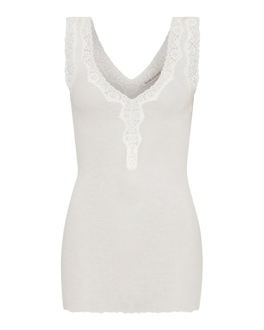 Seamless Basic White Top
