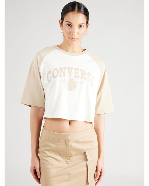 Converse White T-shirt 'chuck'