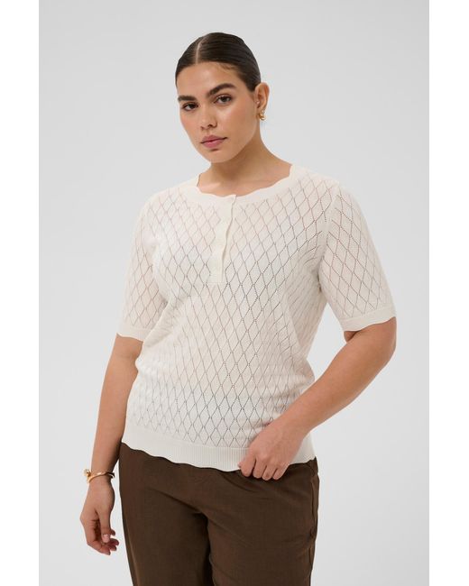 Kaffe White Pullover Kcbirthe