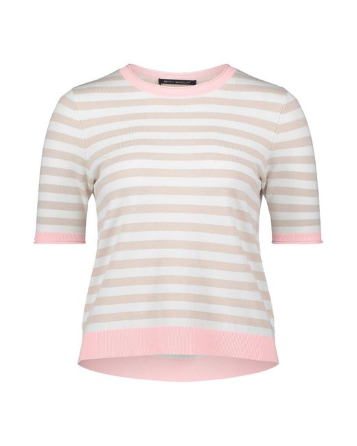 Betty Barclay Natural Basic-Pullover Kurzarm