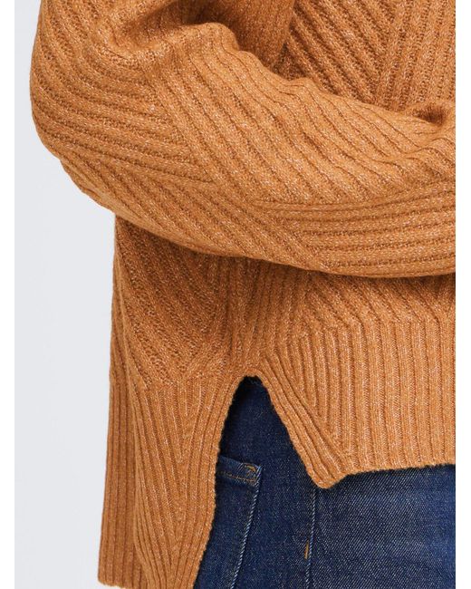 Oxmo Orange Strickpullover Oxibomma