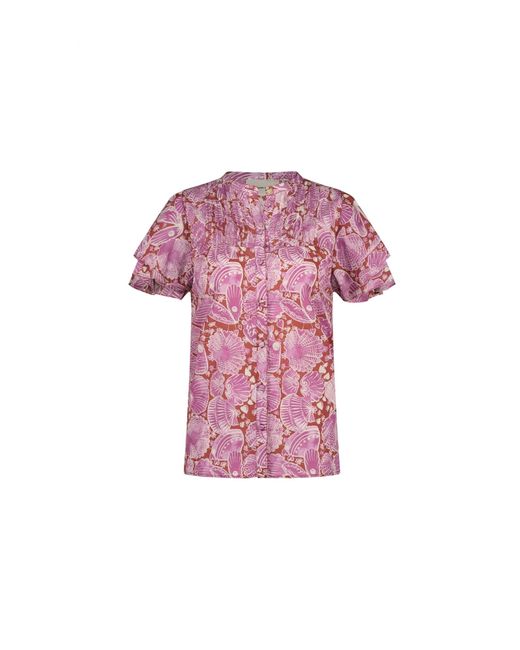 FABIENNE CHAPOT Pink Bluse