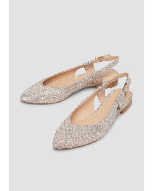S.oliver White Ballerinas
