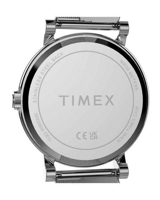 Timex Gray Analoguhr