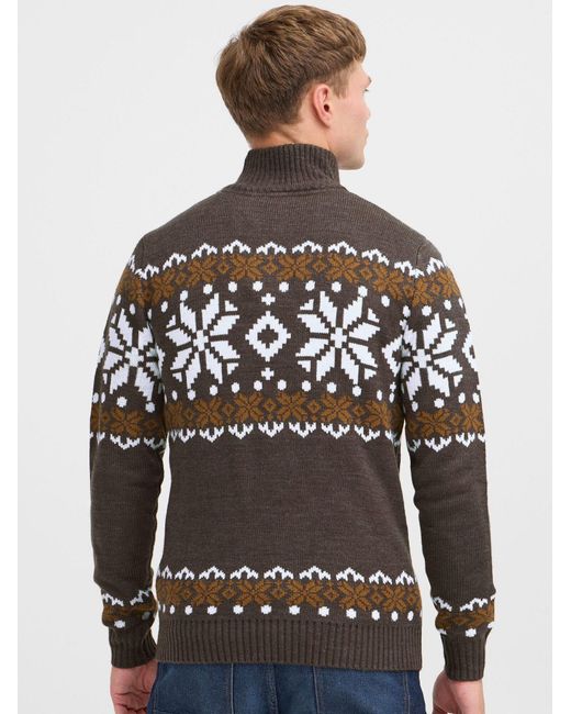 Solid Pullover Norwin in Gray für Herren