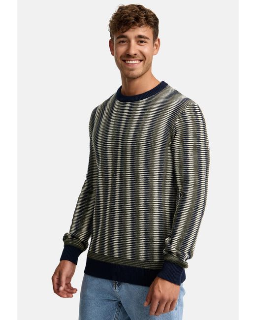 INDICODE Pullover Scott in Black für Herren