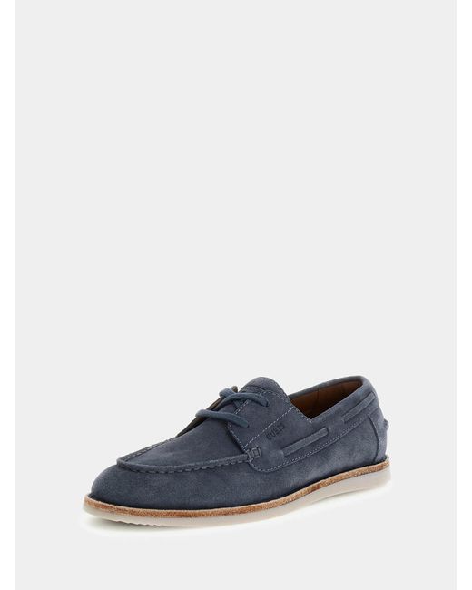 Guess Mokassin Opperne in Blue für Herren