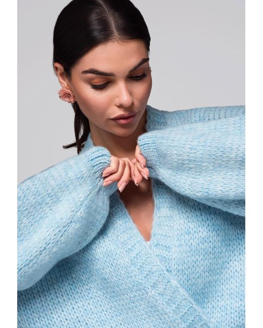 Ombre Blue Pullover
