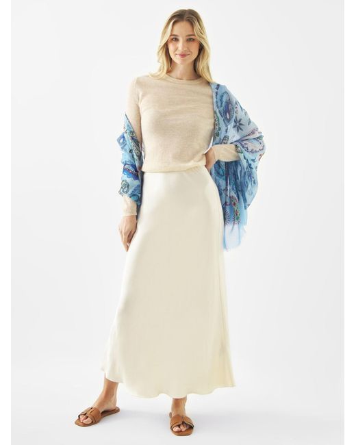 Codello Blue Schal Paisleymuster