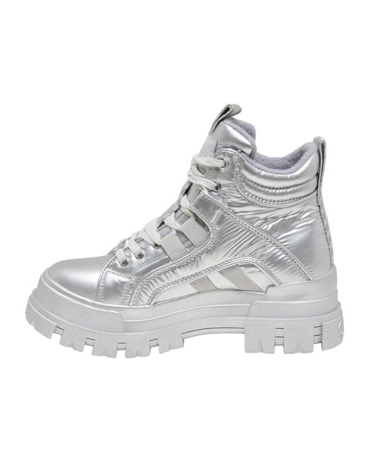 Buffalo Gray Schnürstiefelette Aspha