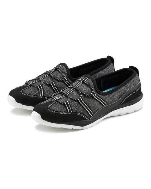 Lascana Black Slip On