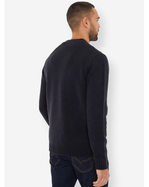 Threadbare Strickjacke in Blue für Herren