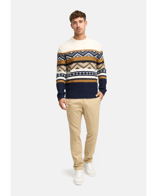 INDICODE Pullover Axton in Blue für Herren