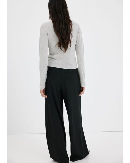 Mango White Pullover Gloria