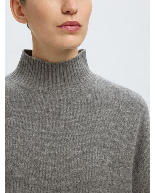 SELECTED Gray Pullover Slfcille