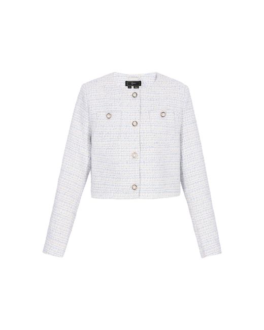 faina White Blazer