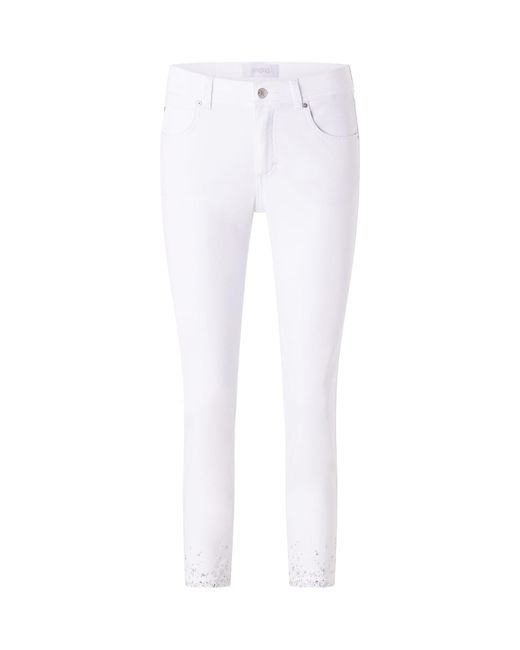 ANGELS White Jeans Ornella Sparkel