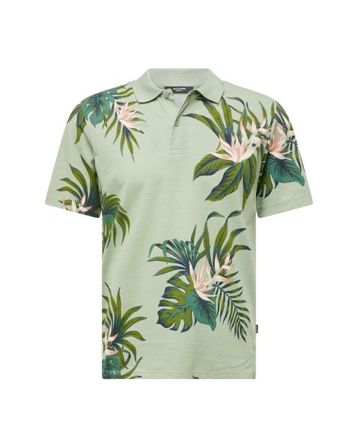 Jack & Jones Poloshirt 'palma' in Green für Herren