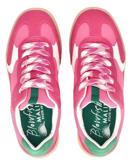 Blowfish Pink Sneaker Tastic