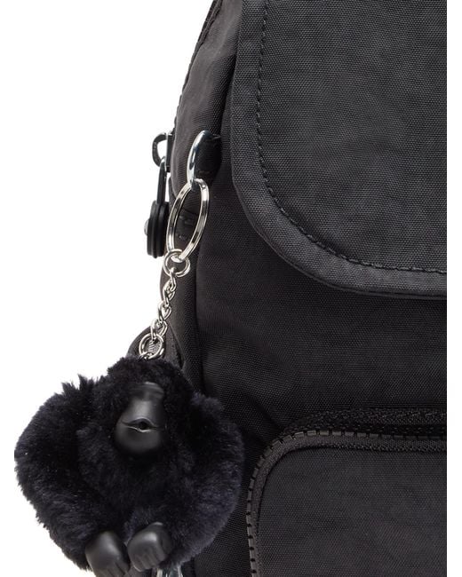 Kipling Black Rucksack City Zip S