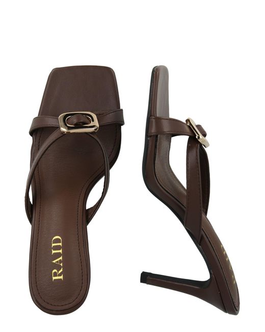 Raid Brown Pantolette Ginelli