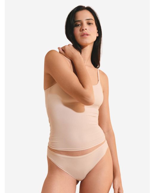 Etam Natural Tanga Aus Mikrofaser Pure Soft