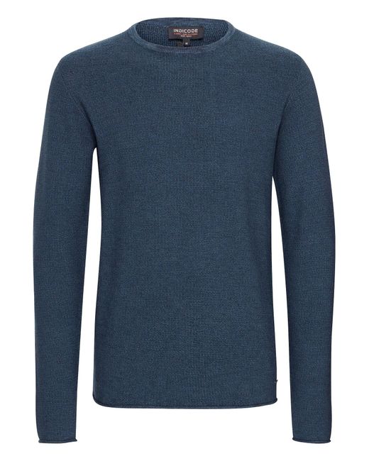 INDICODE Pullover Jadas in Blue für Herren