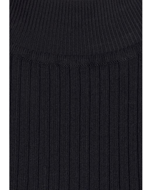 Lascana Black Kurzarmpullover