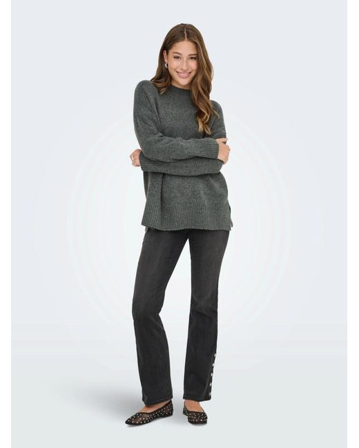 ONLY Gray Pullover Onlhazel
