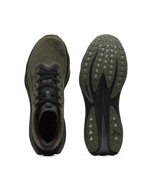 PUMA Laufschuh Deviate Pure Nitro in Black für Herren