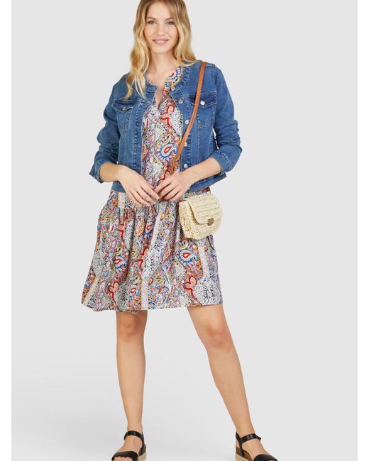 NAVIGAZIONE Blue Übergangsjacke