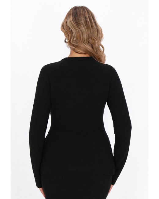 faina Black Pullover