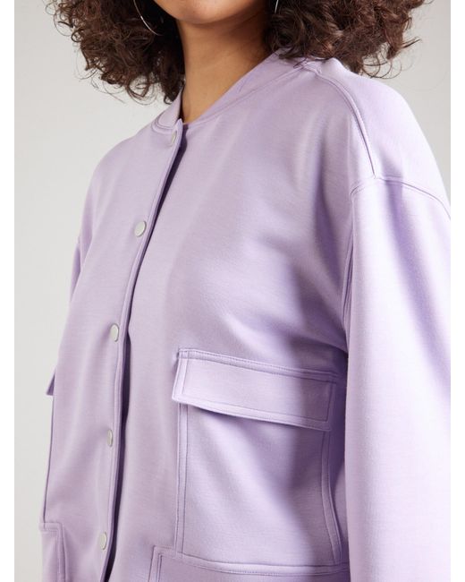 Mbym Purple Sweatjacke 'Danni'