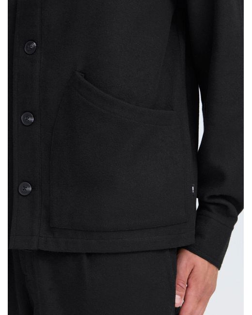 Solid Wolljacke Sdsonny in Black für Herren
